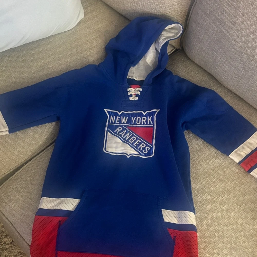New York Rangers Blue Hoodie - Picture 1 of 2